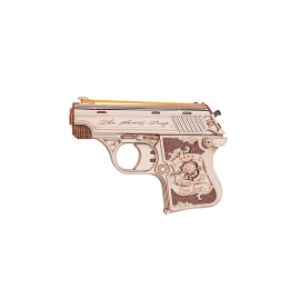 ROKR Mini Gun Toy 3D Wooden Puzzle LQ502 