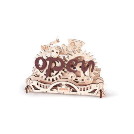 ROKR LK506 3D Wooden Puzzle - Open/Closed Panel 