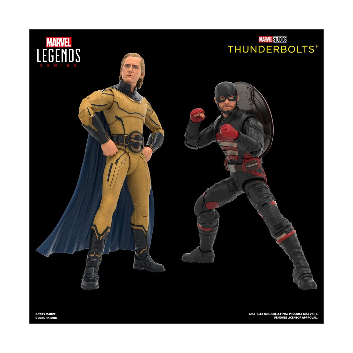 Thunderbolts Marvel Legends pack 2 John F. Walker & Sentry Figures 15 cm