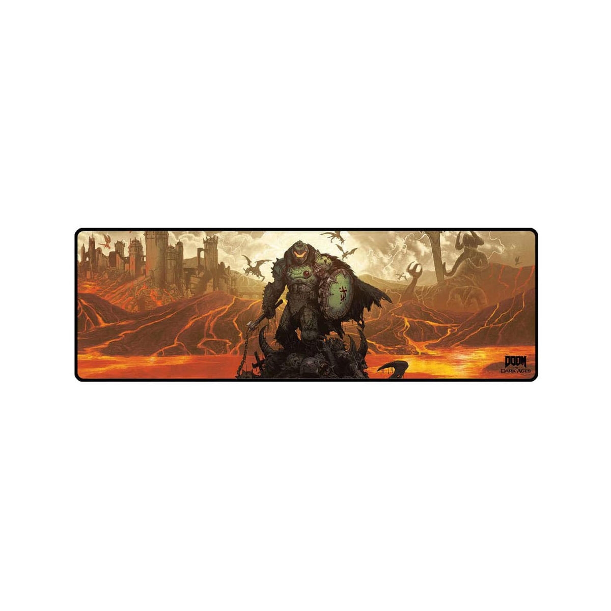 Doom The Dark Ages Oversize Mouse Pad Slayer's Triumph Doom The Dark Ages Oversize Mouse Pad Slayer's Triumph