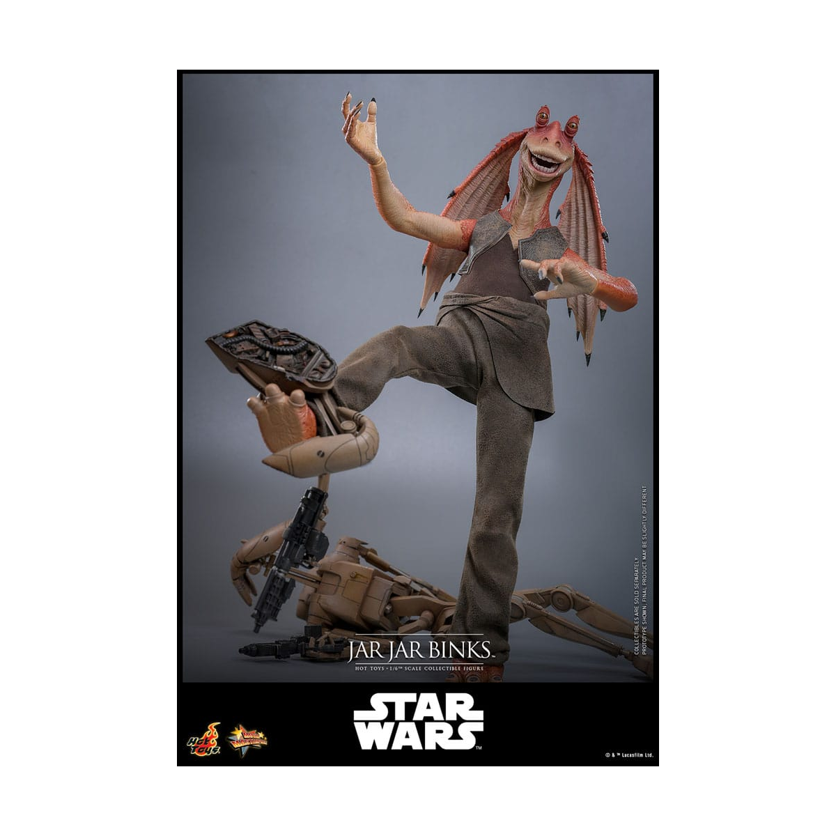 Figurine Star Wars figure 1/6 Jar Jar Binks 33 cm