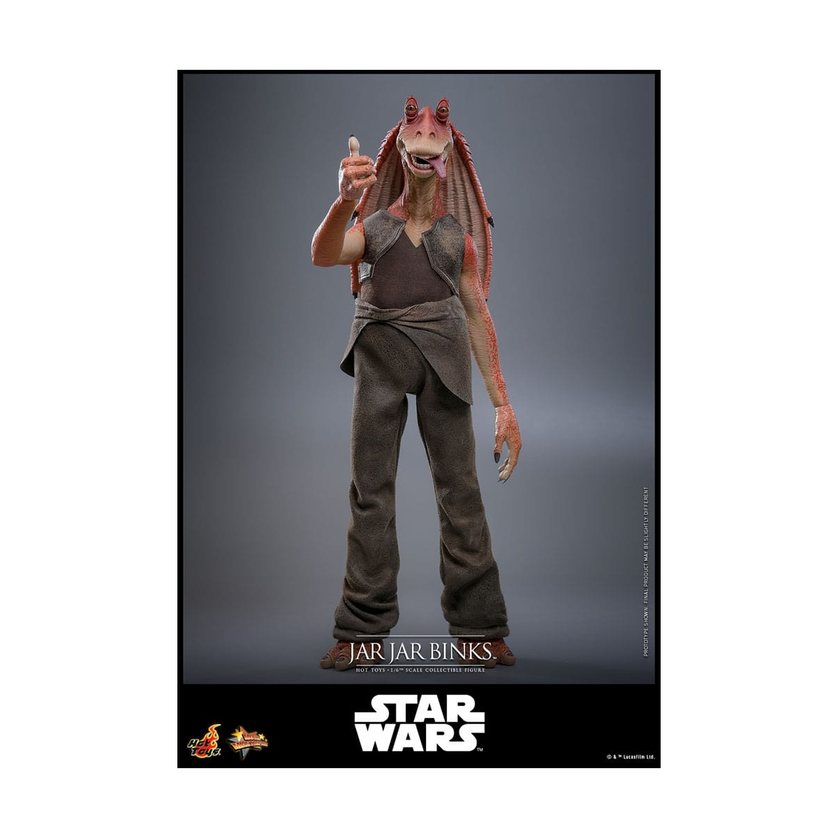 Figurine Star Wars figure 1/6 Jar Jar Binks 33 cm