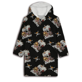 ONE PIECE - Thousand Sunny - Sweat Poncho - Child Size (7-14 years) 