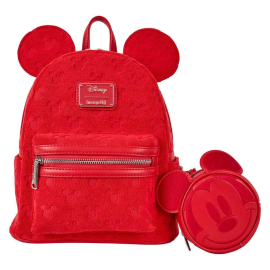 DISNEY - Mickey "Ears Burnout" - LoungeFly Mini Backpack 