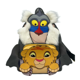 THE LION KING - Simba and Rafiki - LoungeFly Mini Backpack 