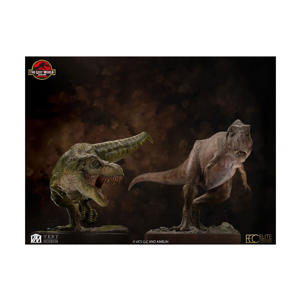 The Lost World: Jurassic Park 1/12 Tyrannosaur Buck 48 cm Model Kit Statue