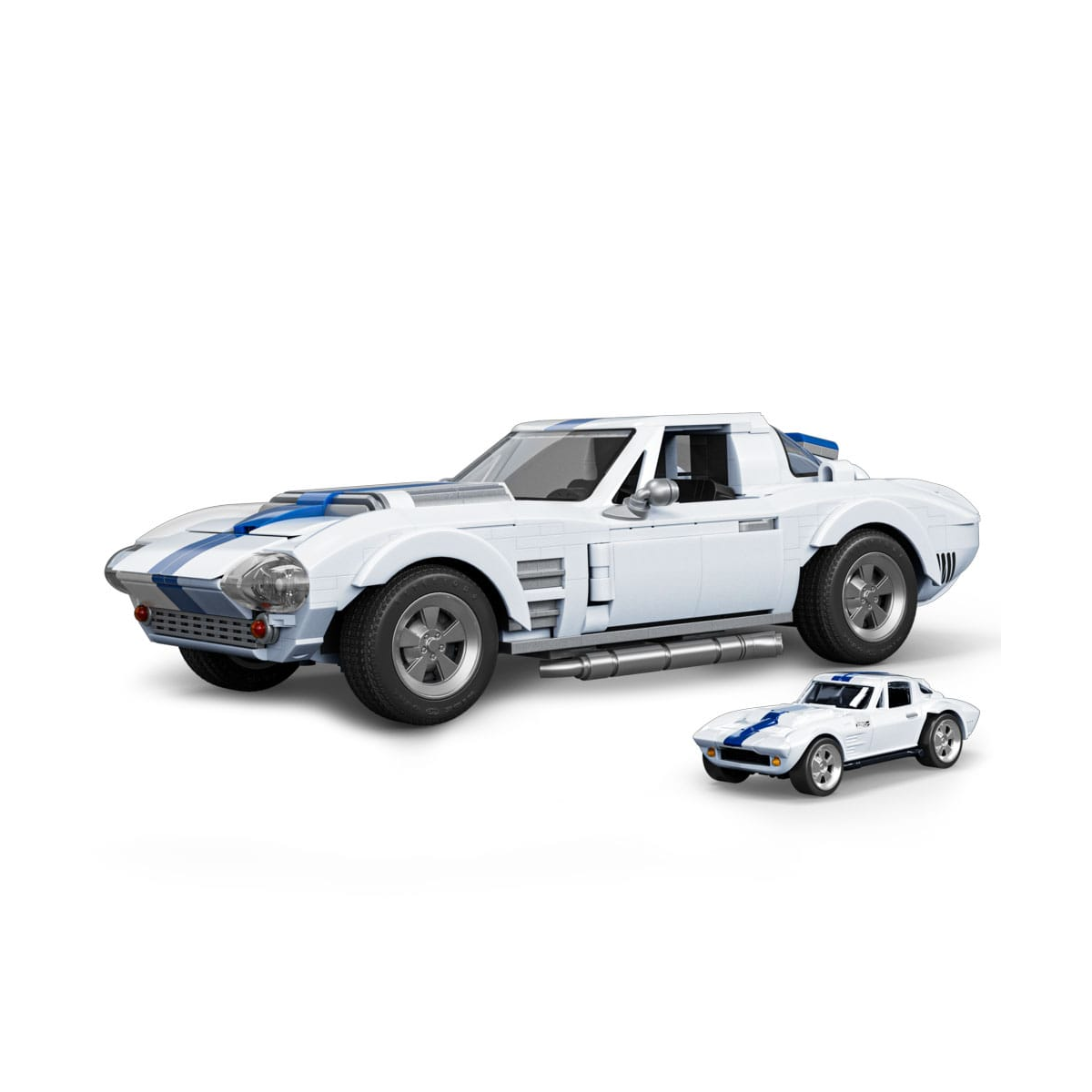 Mattel Brick Shop – Hot Wheels Corvette Grand Sport 1:16