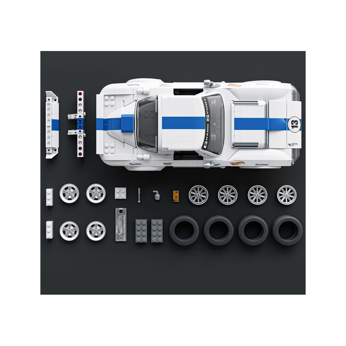 Mattel Brick Shop – Hot Wheels Corvette Grand Sport 1:16