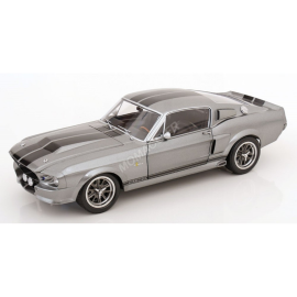 FORD MUSTANG SHELBY GT500 ELEANOR 1967 GRIS METALLISE/NOIR 