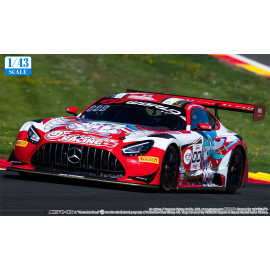 Hatsune Miku - Gt Project 1/43 Amg 2025 Spa 24h Model Die cast 