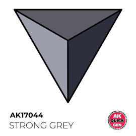 AK INTERACTIVE: STRONG GREY acrylic paint 18 ml - QUICK GEN 