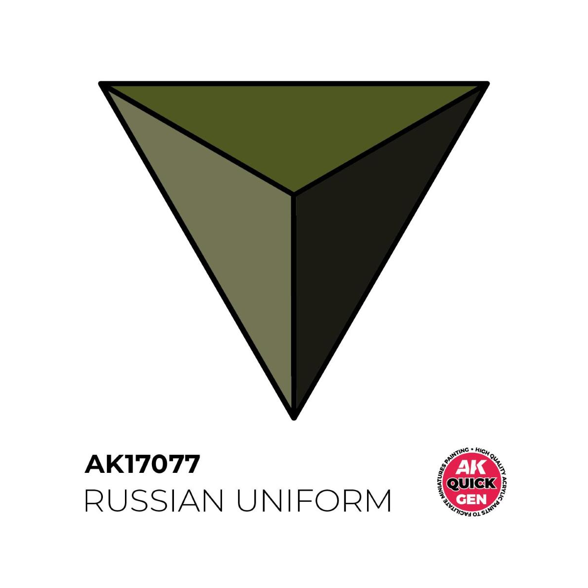 AK INTERACTIVE: RUSSIAN UNIFORM acrylic paint 18 ml - QUICK GEN 