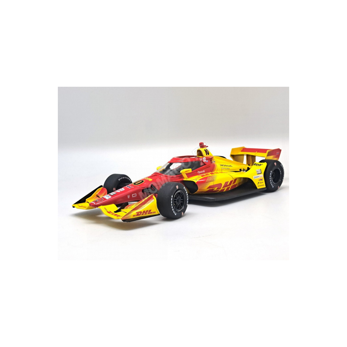 INDYCAR "DHL" 10 ALEX PAPOU TEAM CHIP GANASSI RACING NTT INDYCAR SERIES 2025 (ROAD COURSE) Die cast 