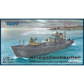 Kriegsfischkutter ‘WWII German Patrol and Minesweeper Ship’ Model kit 