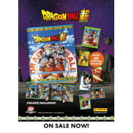DRAGON BALL - Panini Display 36 Sticker Pack 