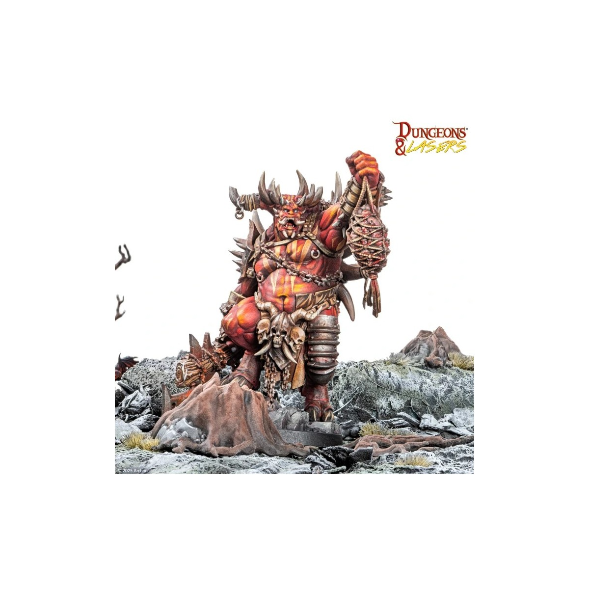 Dungeons & Lasers - Figurines - Baef The Horned Demon 