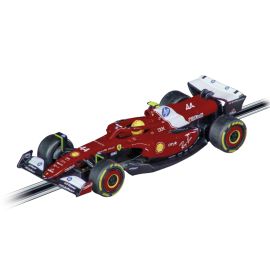 Carrera GO!!! Ferrari 296 GT3 'Cetilar Racing N.47' – Pista De Slot 1:43 Con Bucle Y Turbo Para Niños +6