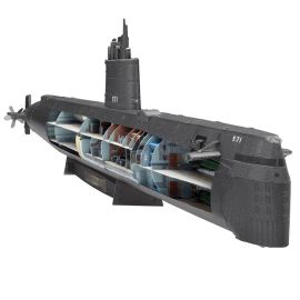 MetalEarth: PREMIUM SERIES - USS NAUTILUS 28.5x3.5x6.9cm 