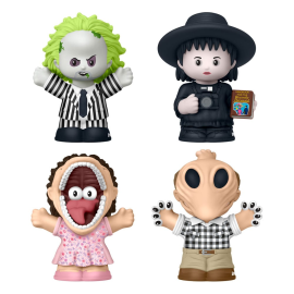 Beetlejuice - pack of 4 Fisher-Price Little People Collector minifigures 7 cm Figurine 