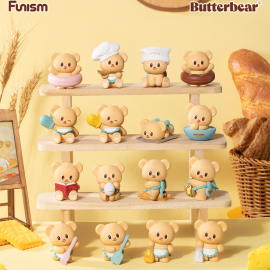 Butterbear - Mystery Blind Box Baked With Love Cubby Face Assortment 6pcs 