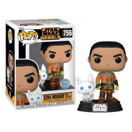 STAR WARS REBELS - POP & Buddy No. 756 - Ezra with Loth-cat 