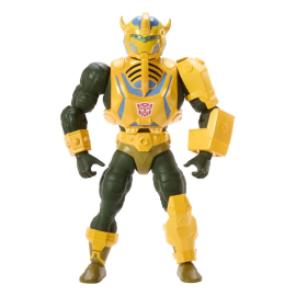 Masters of the Universe x Transformers Figure Bumblebee Armor Man-At-Arms heo European Exclusive 14 cm 