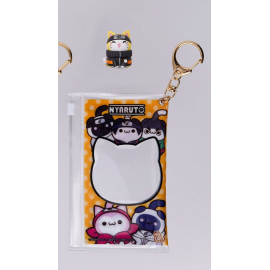 Naruto Shippuden Mega Cat Project Nyaruto Series trading figure with pouch Naruto 2025 Limited Edition 7 cm 