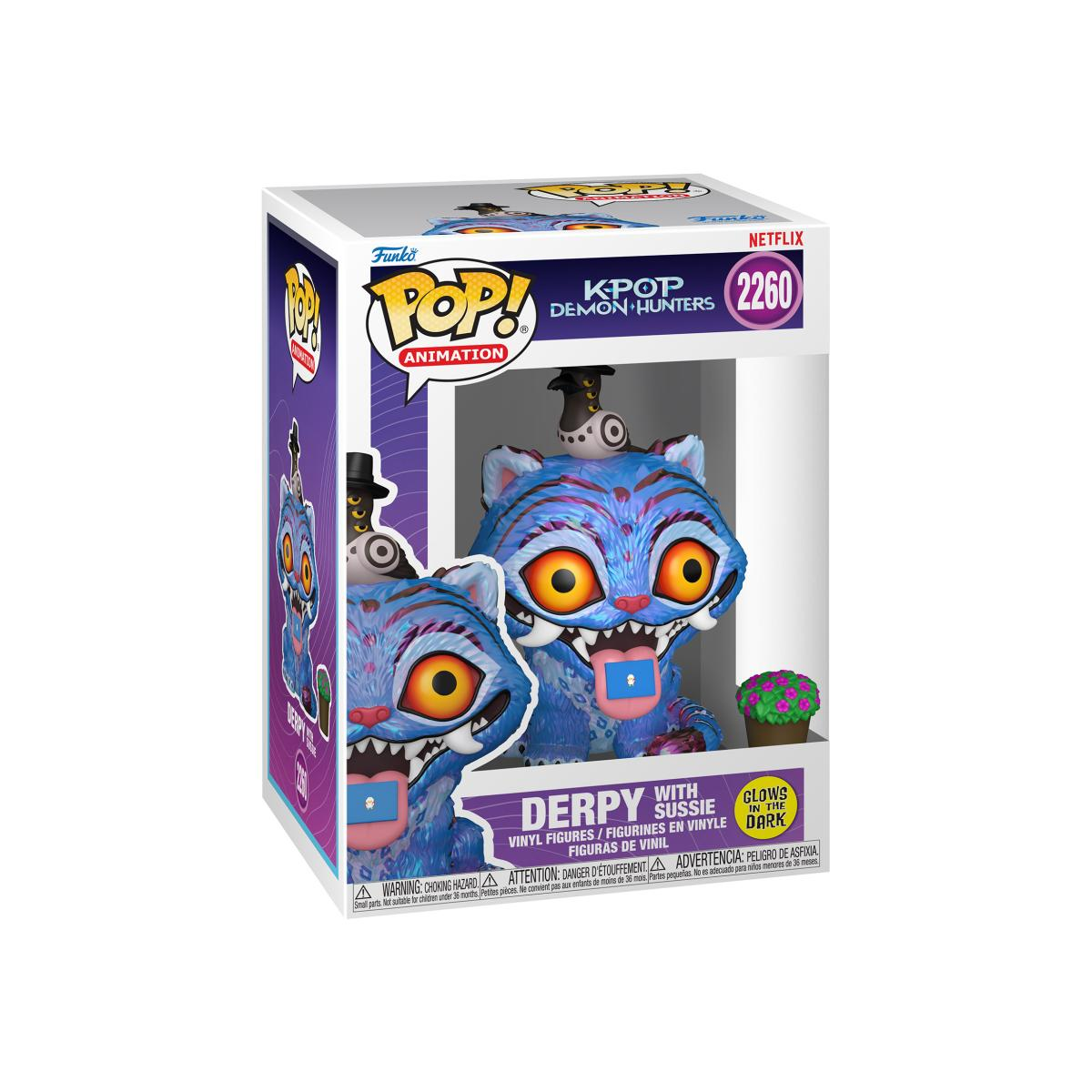 KPOP DEMON HUNTERS - POP Animation No. 2260 - Tiger with Sussie Pop figures