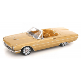 FORD THUNDERBIRD CONVERTIBLE 1966 GOLD METALLIC Die cast 