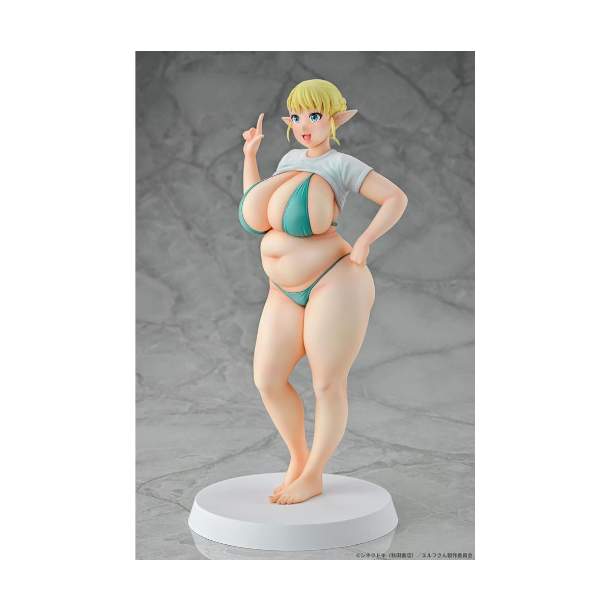 QSIX94285 PVC Figure 1/7 Plus-Sized Elf Elfuda 26 cm