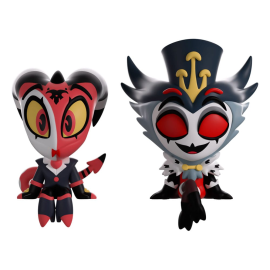 Helluva Boss Vinyl figures Blitzo & Stolas Monitor Buddiez Figurine 