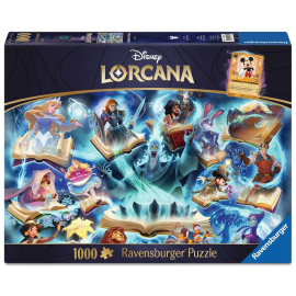 Disney Lorcana puzzle Glimmers of the Realm: Sapphire (1000 pieces) 