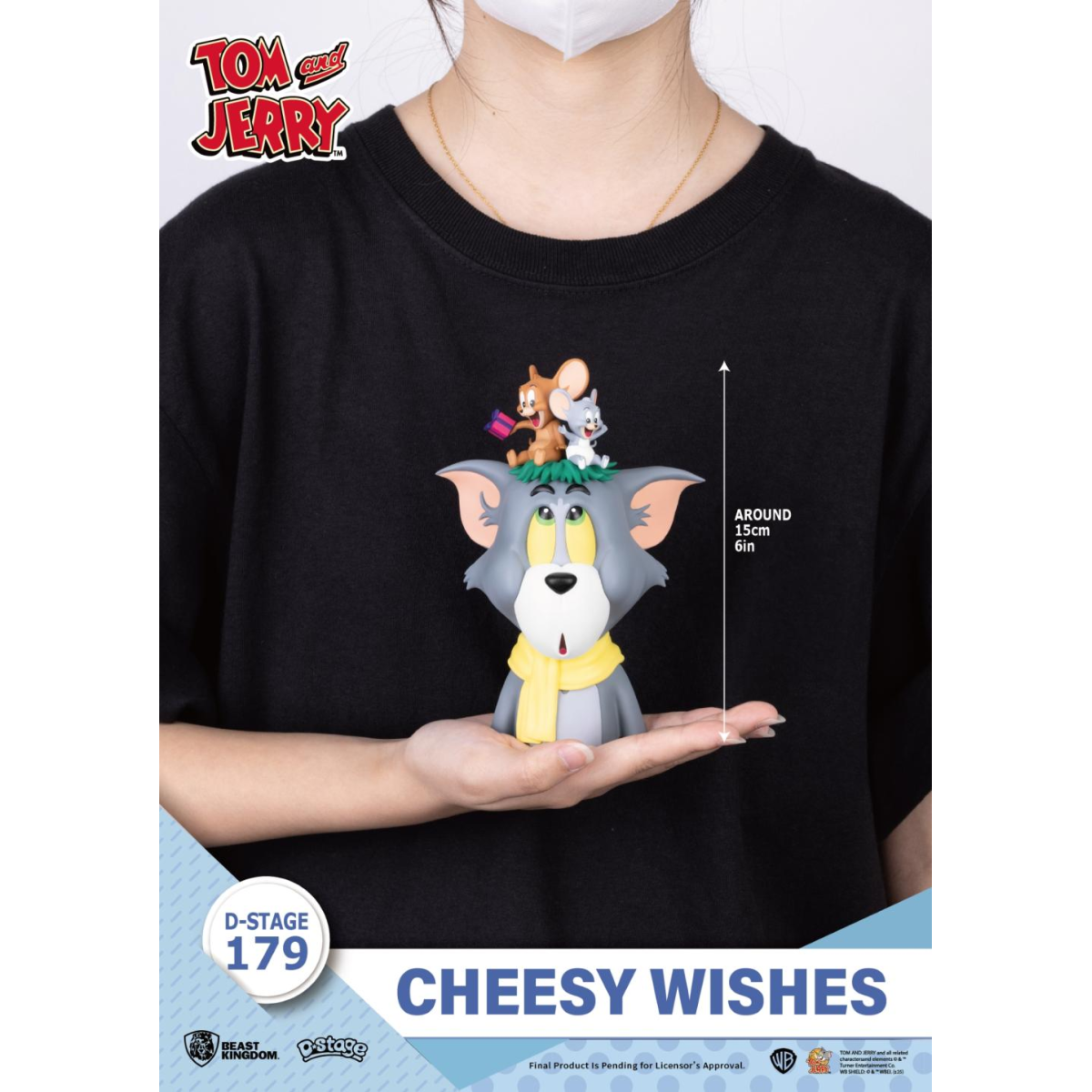 TOM & JERRY - Cheesy Wishes - Diorama D-Stage 15cm