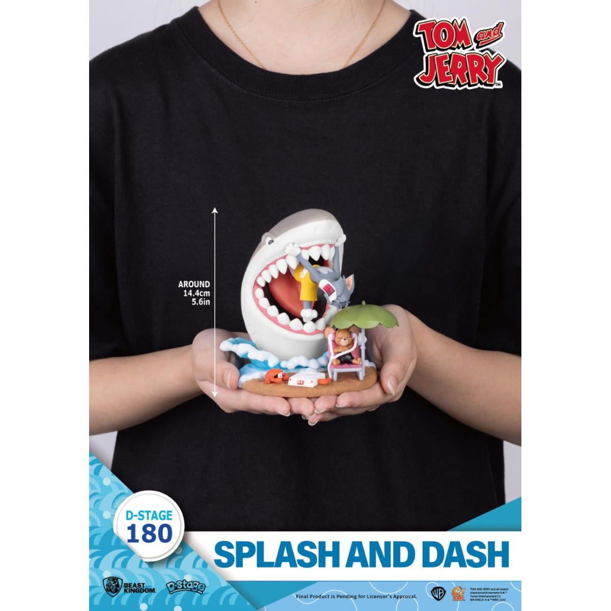 TOM & JERRY - Splash and Dash - Diorama D-Stage 14.4cm
