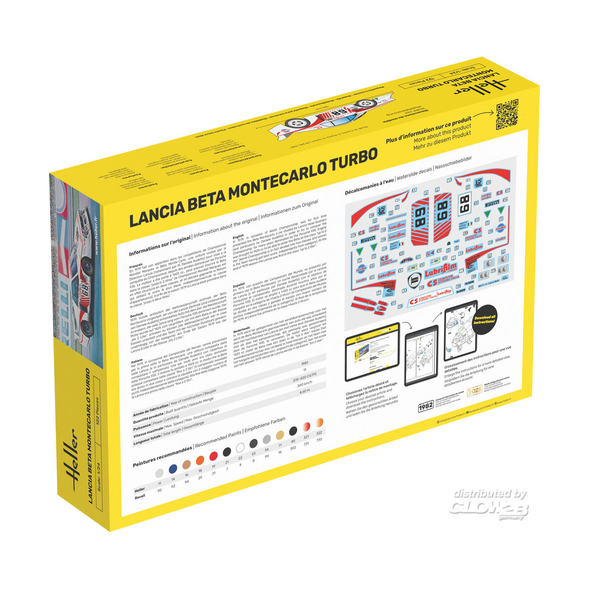 Lancia Beta Montecarlo Turbo Model Car Kits
