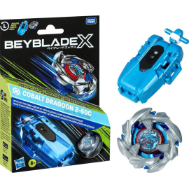 BEYBLADE X - Deluxe String Launcher Dragoon Figurine 