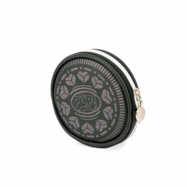 OH MY POP! - Black Cookie - Round coin purse 12x2cm 