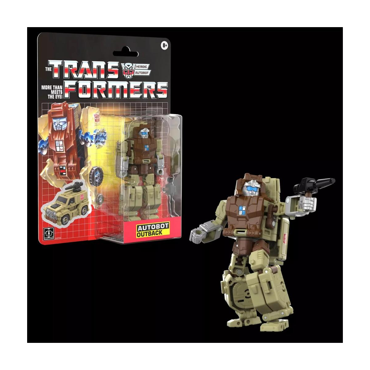 Figurine TRANSFORMERS - G1 Autobot Outback - Retro Figure 12.5cm