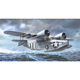 Grumman JRF GooseNew version of our model with new sprue of the clear parts and details.The model includes decals for 4 markings
