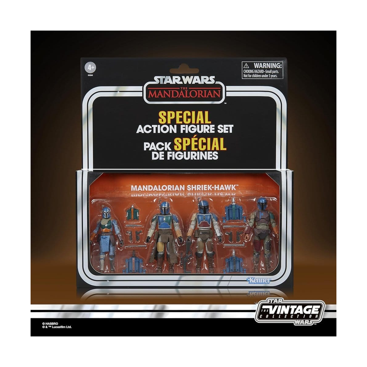 Figurine Star Wars The Mandalorian Vintage Collection pack of 4