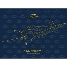 EDUARD R0024 EDUARD-ROYAL CLASS P-40K WARHAWK DUAL COMBO 1/48 Model kit 