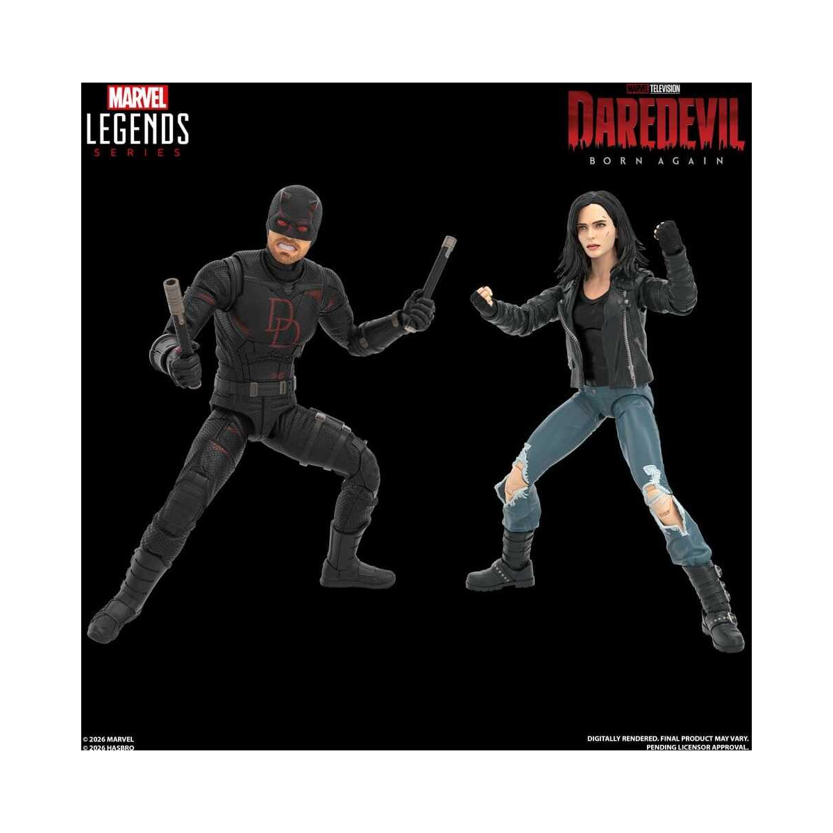 Figurine Daredevil: Born Again Marvel Legends pack 2 Daredevil