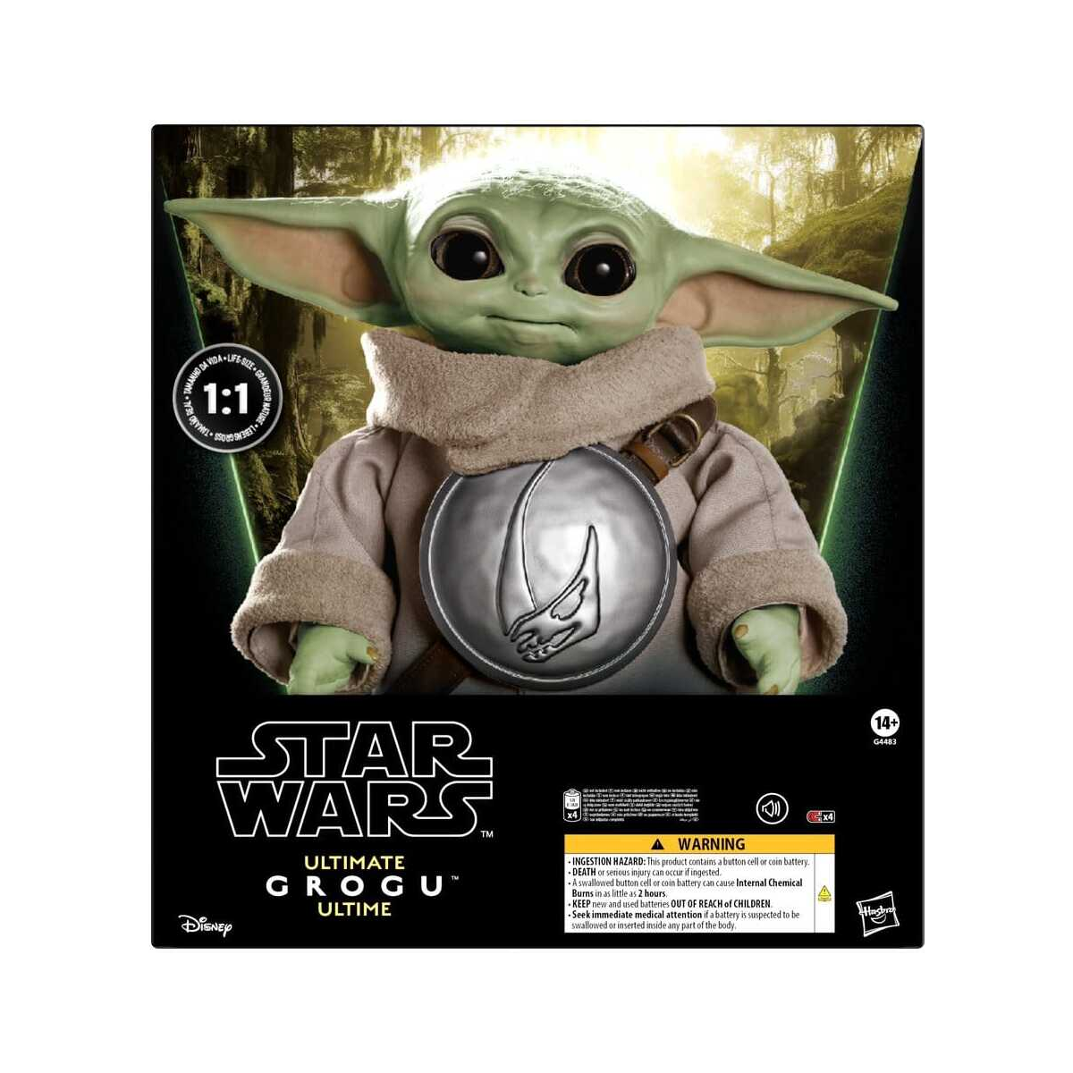 Star Wars animatronic figure 1/1 Ultimate Grogu 37 cm 1:1 scale