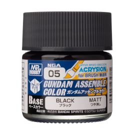 Gundam Assemble Color (10 ml) Black Paint 