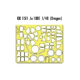 Junkers Ju 188E (designed to be assembled with model kits from Dragon) (made from yellow Kabuki tape produced in Japan)