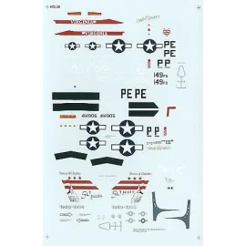 Lockheed Martin F-16C /North American P-51D Mustang (3) Lockheed Martin F-16C 113 FW DC ANG 50th Anniversary scheme 1998 328FS 1
