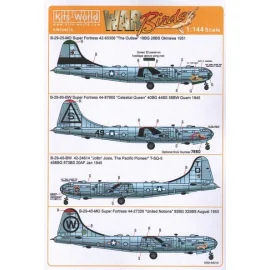 Boeing B-29-25-MO Super Fortress 42-65306 The Outlaw&acirc;?? 19BG 28BS Okinawa 1951 - B-29-85-BW 44-87660 Celestial Queen? 
