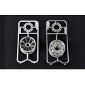 Chrome front rims 30mm