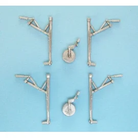 Hawker Typhoon Mk.Ib Landing Gear (2 sets) NEW MOLD ONLY (designed to be used with Airfix)