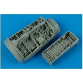Lockheed Martin F-16C Fighting Falcon wheel bays (designed to be assembled with model kits from Tamiya)